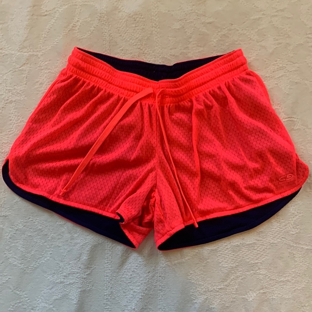 Champion Corded Mesh Reversible Neon Shorts